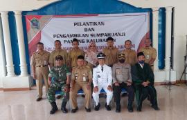 LIMA PAMONG KALURAHAN RESMI DILANTIK